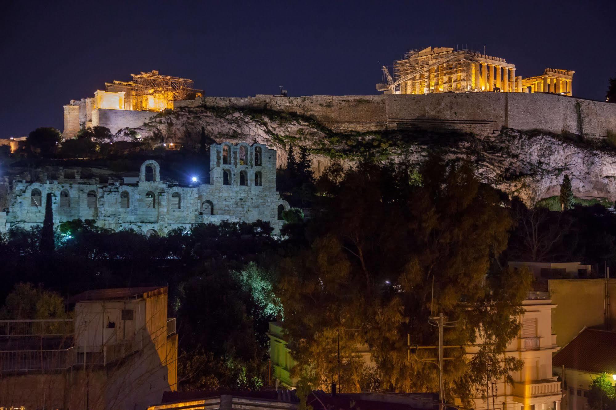 Acropolis View Hotel Афины Экстерьер фото