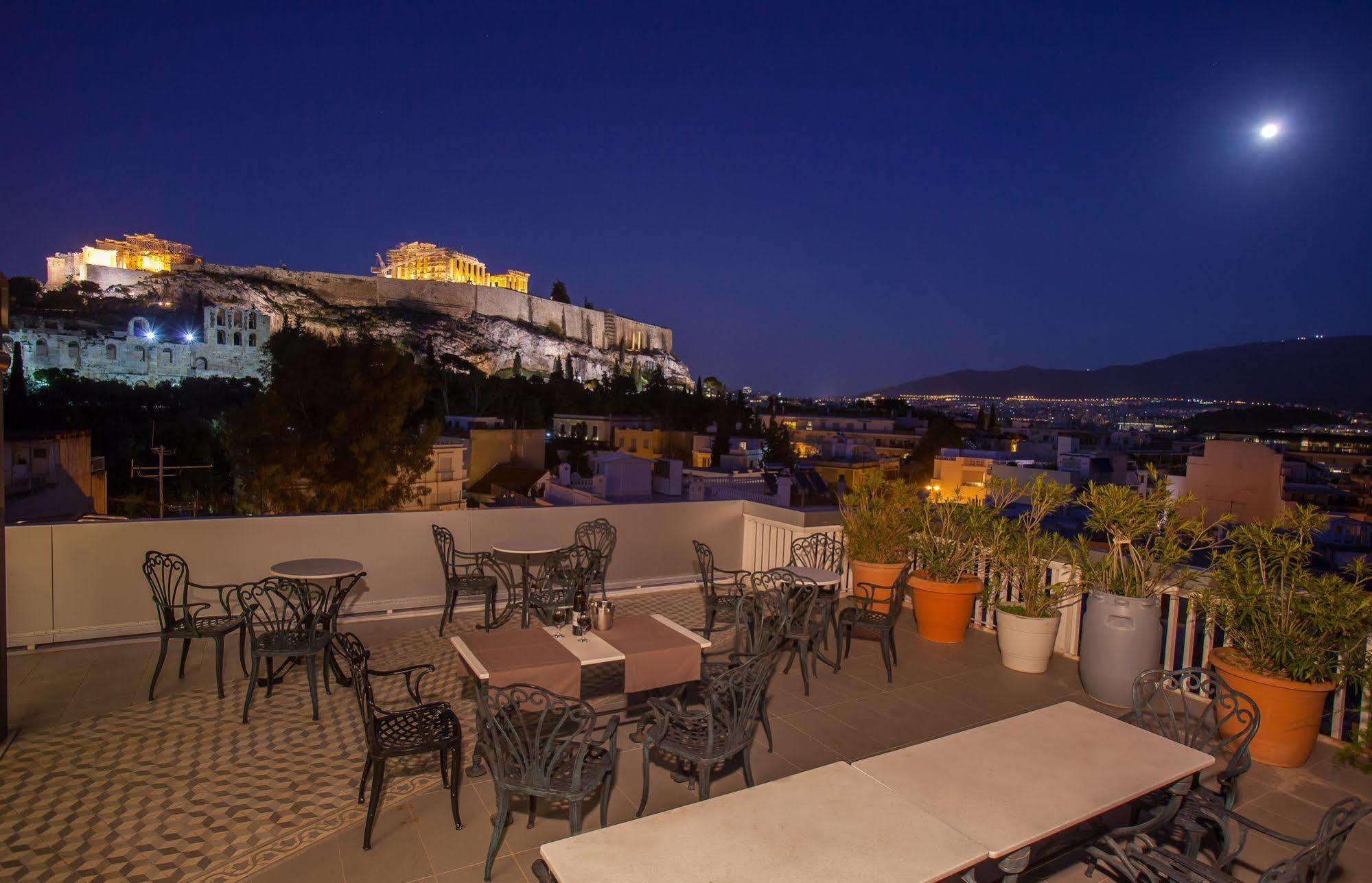 Acropolis View Hotel Афины Экстерьер фото